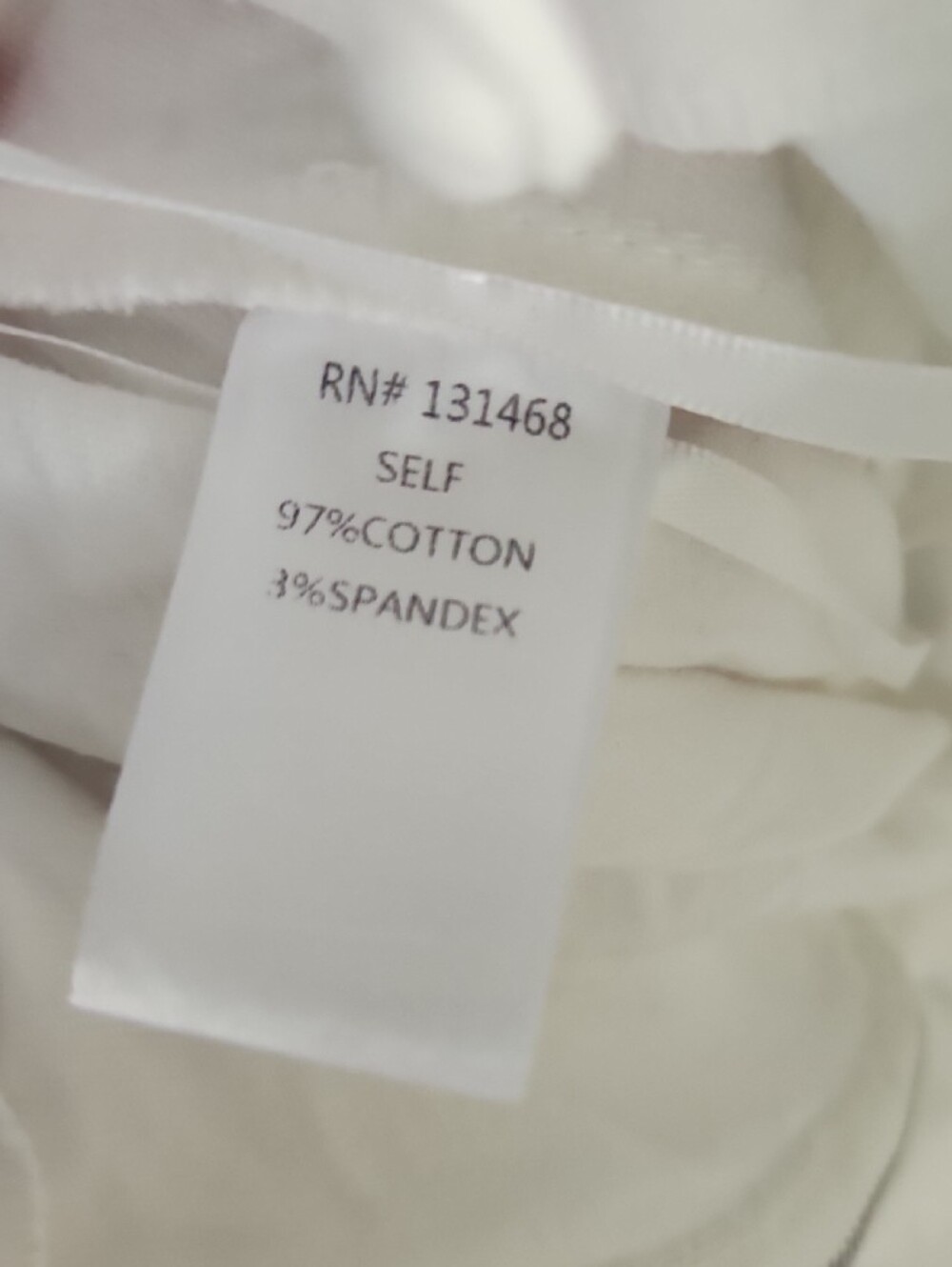 VICI Jumpsuit White Ruffle Open Back - Picture 7 of 11
